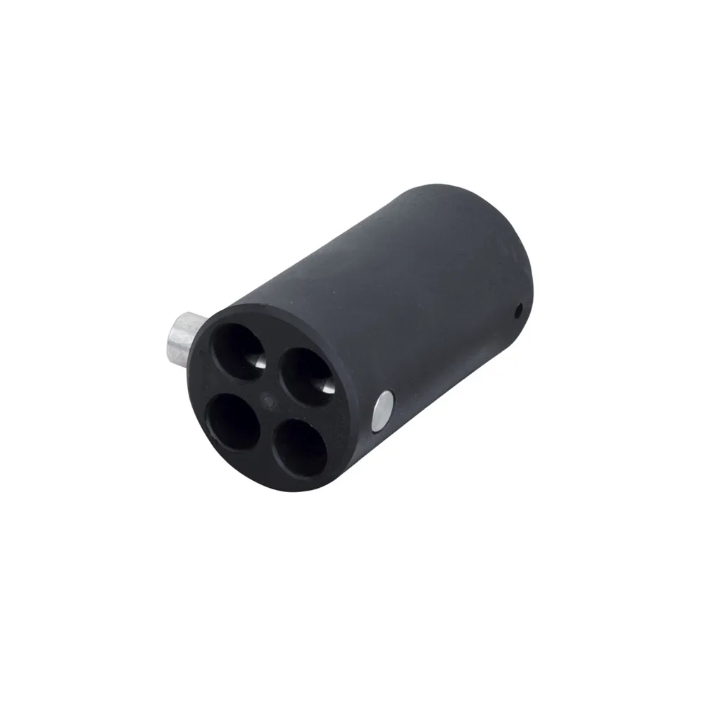 WENTEX 4-way connector replacement 35 (dia)mm Black