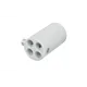 WENTEX 4-way connector replacement 45,7 (dia)mm White