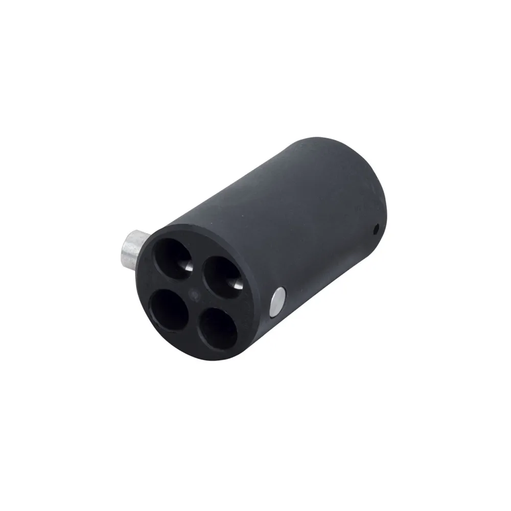 WENTEX 4-way connector replacement 45,7 (dia)mm Black