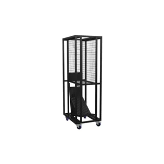 WENTEX Pipe & Drape Transport Trolley for 9 curtains plus support