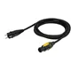 PCE Powercable Powercon True1 to Schuko 1,5m 3x 1,5mm2