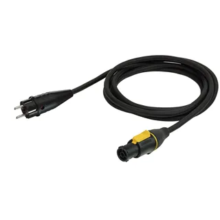 PCE Powercable Powercon True1 to Schuko 1,5m 3x 1,5mm2