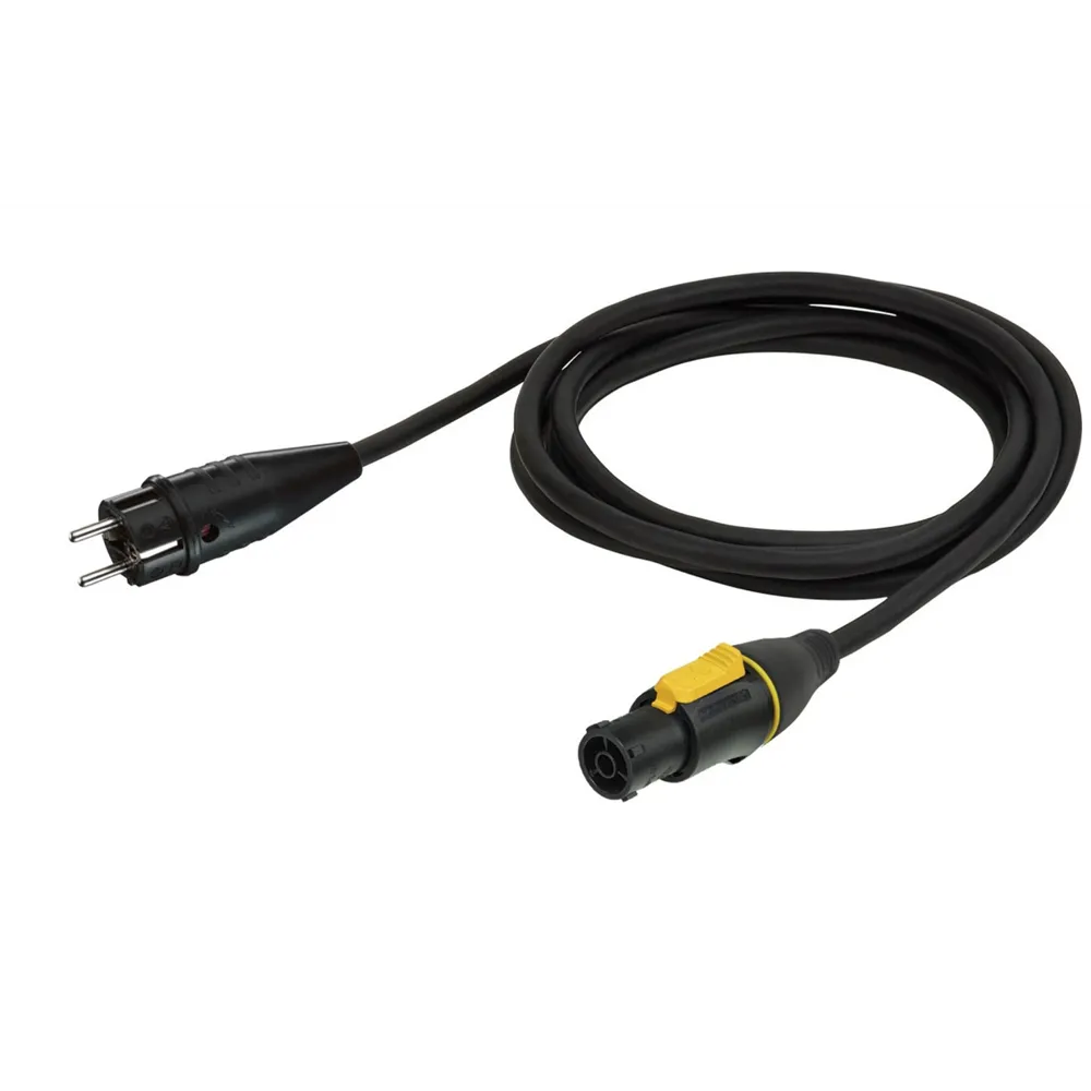 PCE Powercable Powercon True1 to Schuko 1,5m 3x 1,5mm2
