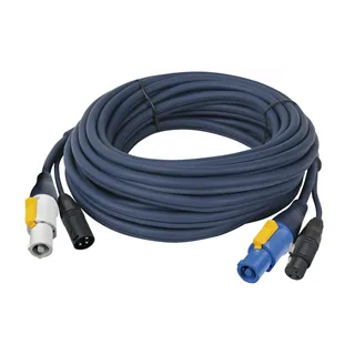 DAP Powercon/XLR M - Powercon/XLR F 6 m DMX / Power