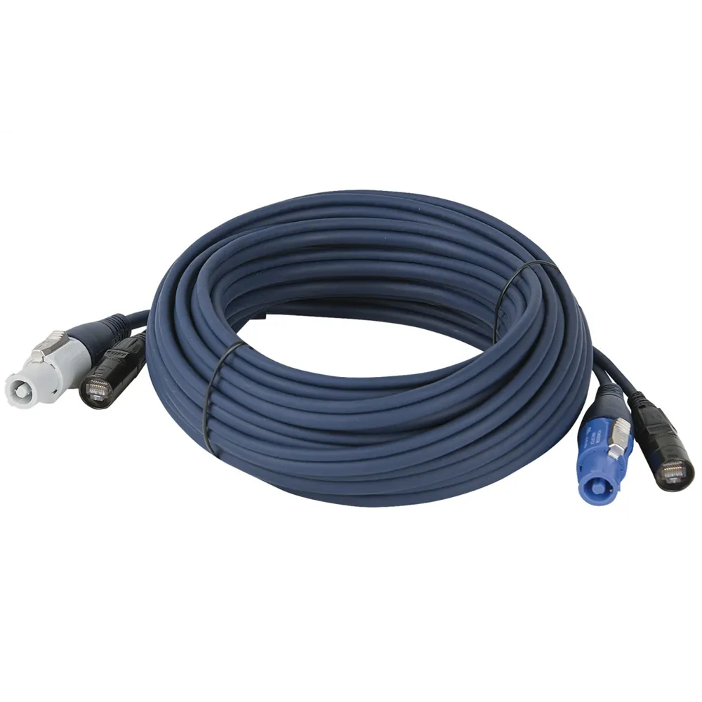 DAP Powercon / Ethercon Extension Cable 10 m Data / Power