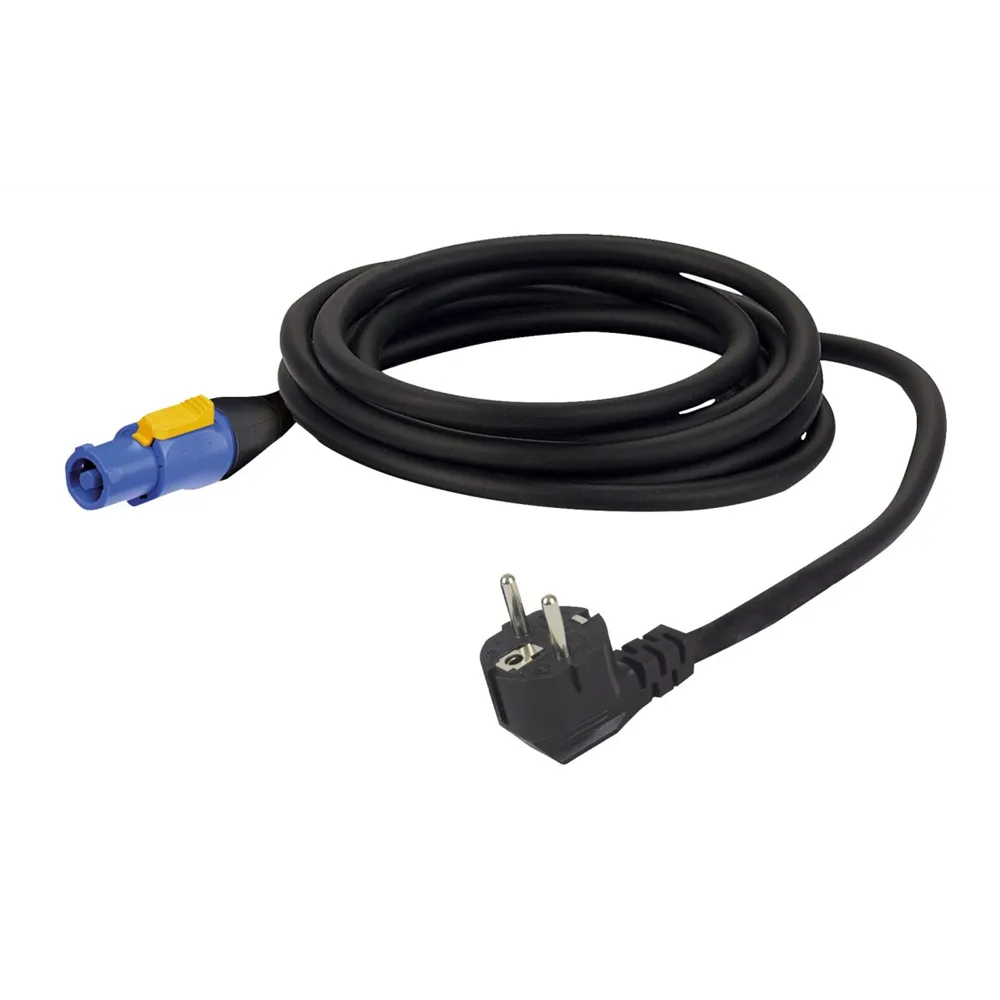 DAP Powercable Powercon to Schuko 1,5 m, 3x 2,5 mm2