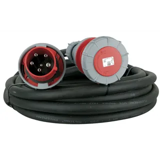 LINEAX Extension Cable, 3 x 63A 380V 25 m/5 x 10 mm2