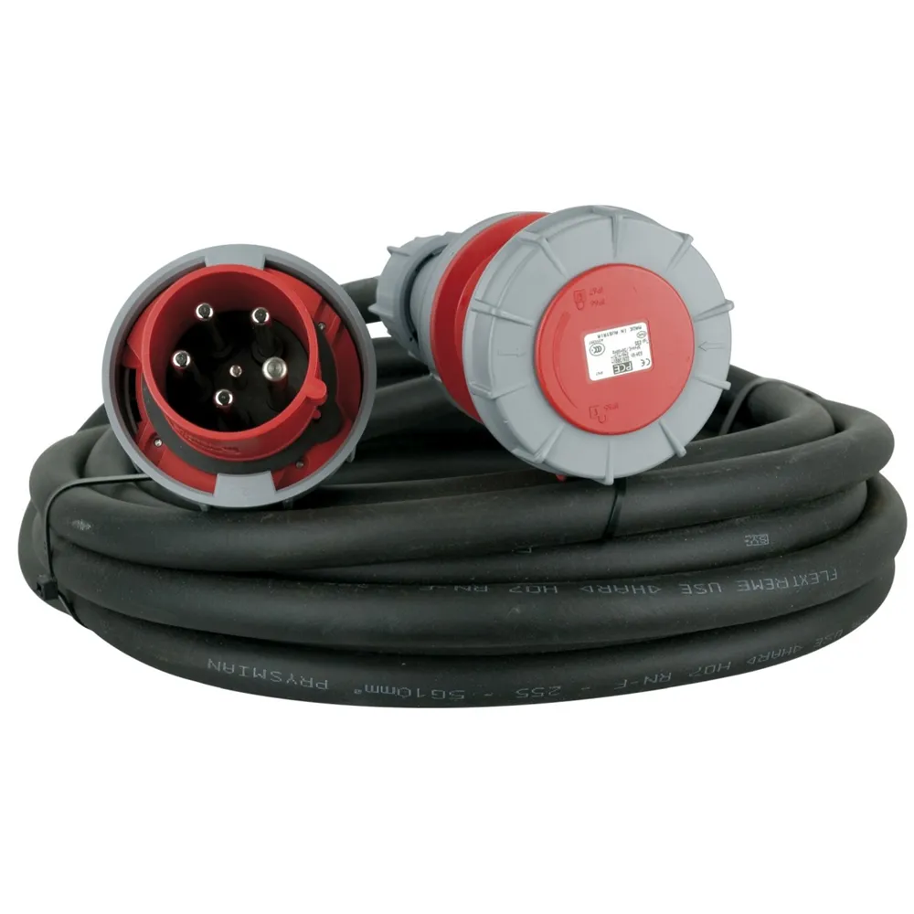 LINEAX Extension Cable, 3 x 63A 380V 25 m/5 x 10 mm2