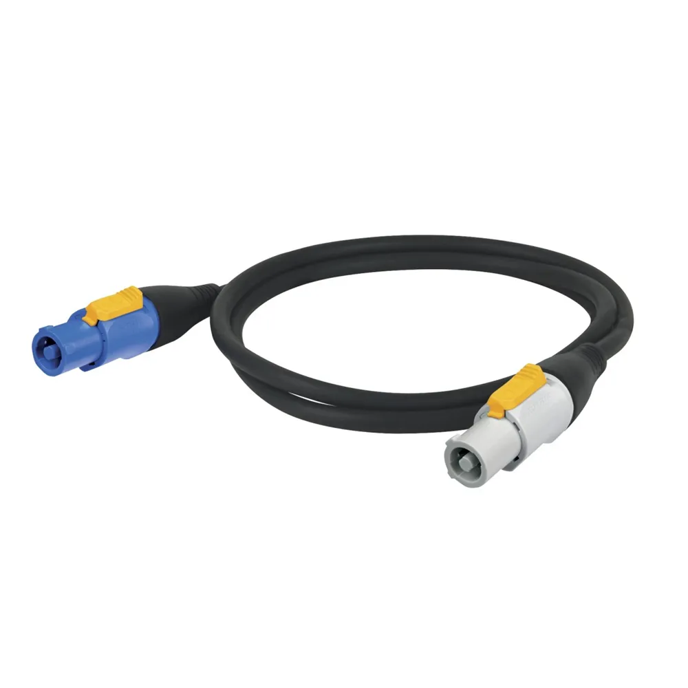 DAP Powercable Powercon M/F 6 m 3 x 1,5mm2