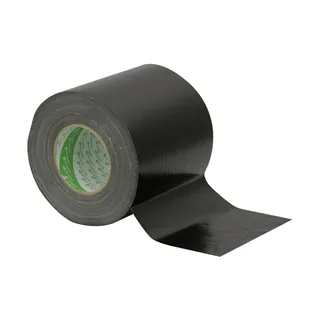 NICHIBAN Nichiban Gaffa Tape Black 150mm / 50m, Extra wide heavy duty