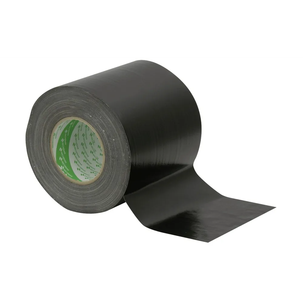 NICHIBAN Nichiban Gaffa Tape Black 150mm / 50m, Extra wide heavy duty