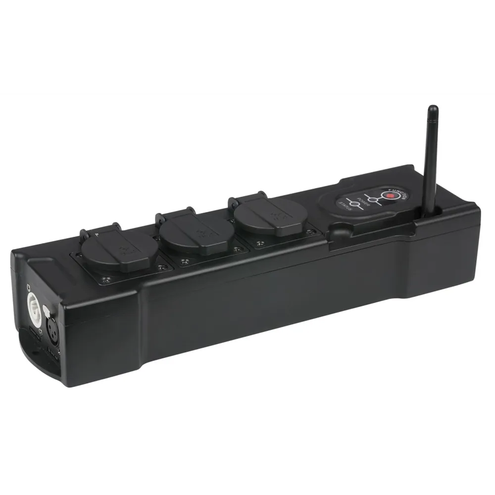 SHOWGEAR PowerBOX 3 Built-in 2,4GHz W-DMX Receiver