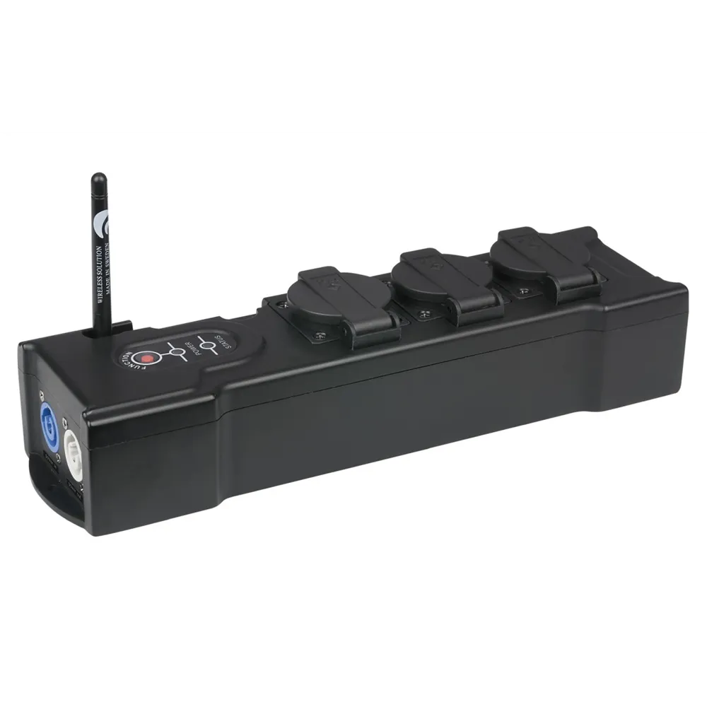 SHOWGEAR PowerBOX 3 Built-in 2,4GHz W-DMX Receiver