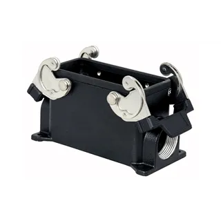 ILME 16/72p. Chassis Closed Bottom/Clips PG21 Black