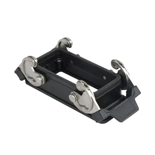 ILME 16/72p. Chassis Open Bottom/Clips Black