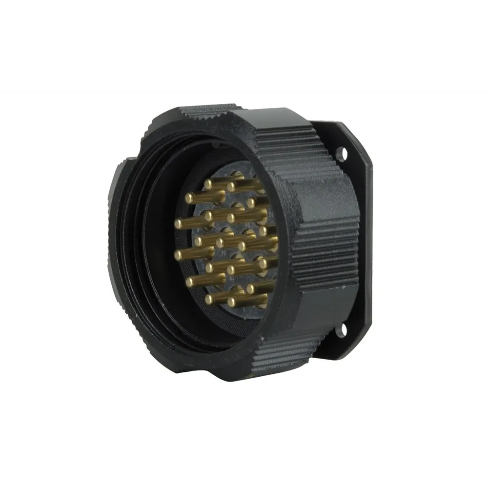 AMPHENOL SOCAPEX Socapex 19 Pin male chassis connector