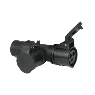 PCE T-connect 2 Way 16/3 Plug 16/3 CEE IP44