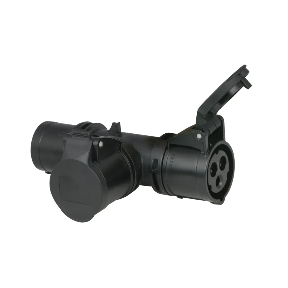 PCE T-connect 2 Way 16/3 Plug 16/3 CEE IP44