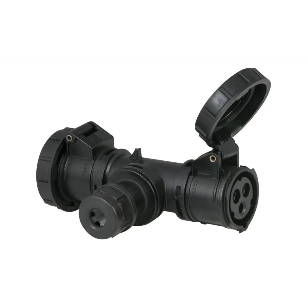 PCE T-connect 2 Way 16/3 Cablegland CEE IP67
