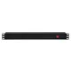 SHOWGEAR 19" 1U Main Power Strip 8