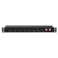 SHOWGEAR 19" 1U Main Power Strip 16