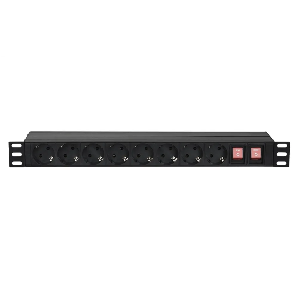 SHOWGEAR 19" 1U Main Power Strip 16