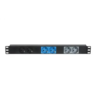 SHOWGEAR 19" 1U CEE16A To 6x Sockets