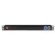 SHOWGEAR 19" 1U Socketstrip 7 With Powercon input