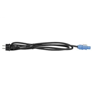 SHOWGEAR 19" 1U Socketstrip 7 With Powercon input