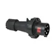 PCE CEE 63A 400V 5p Plug Male Black IP67
