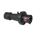 PCE CEE 63A 400V 5p Plug Male Black IP67