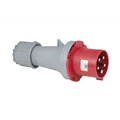 PCE CEE 63A 400V 5p Plug Male Red IP44