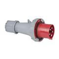 PCE CEE 63A 400V 5p Plug Male Red IP67