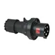 PCE CEE 125A 400V 5p Plug Male Black IP67