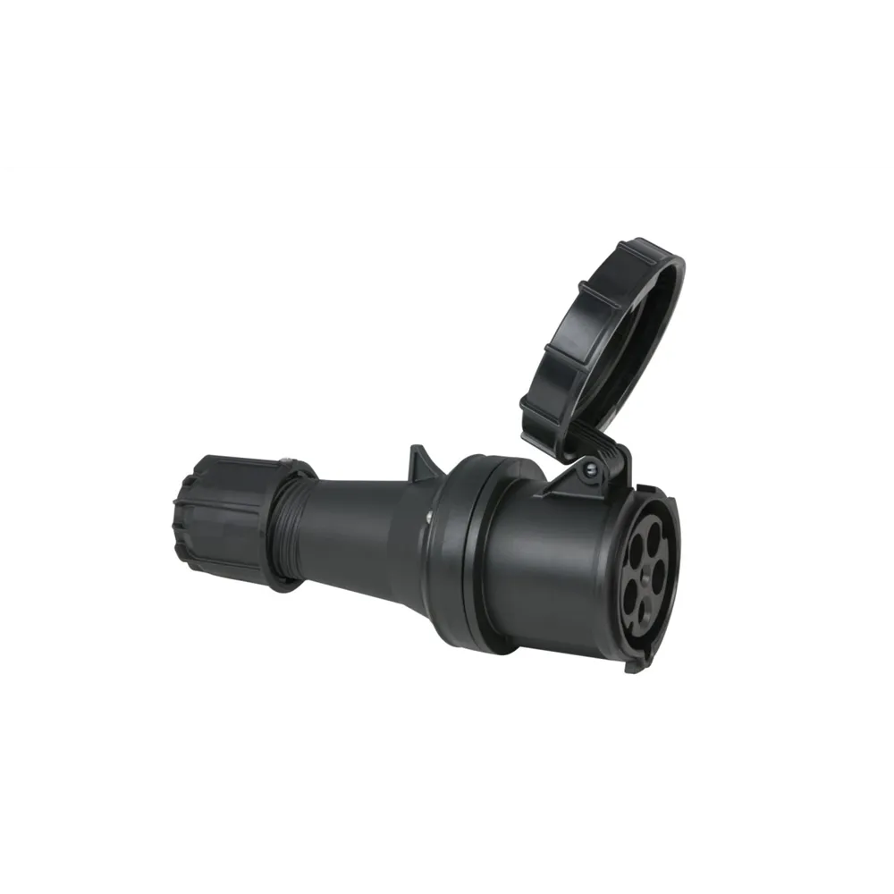 PCE CEE 63A 400V 5p Plug Female Black IP67