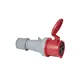 PCE CEE 63A 400V 5p Plug Female Red IP44