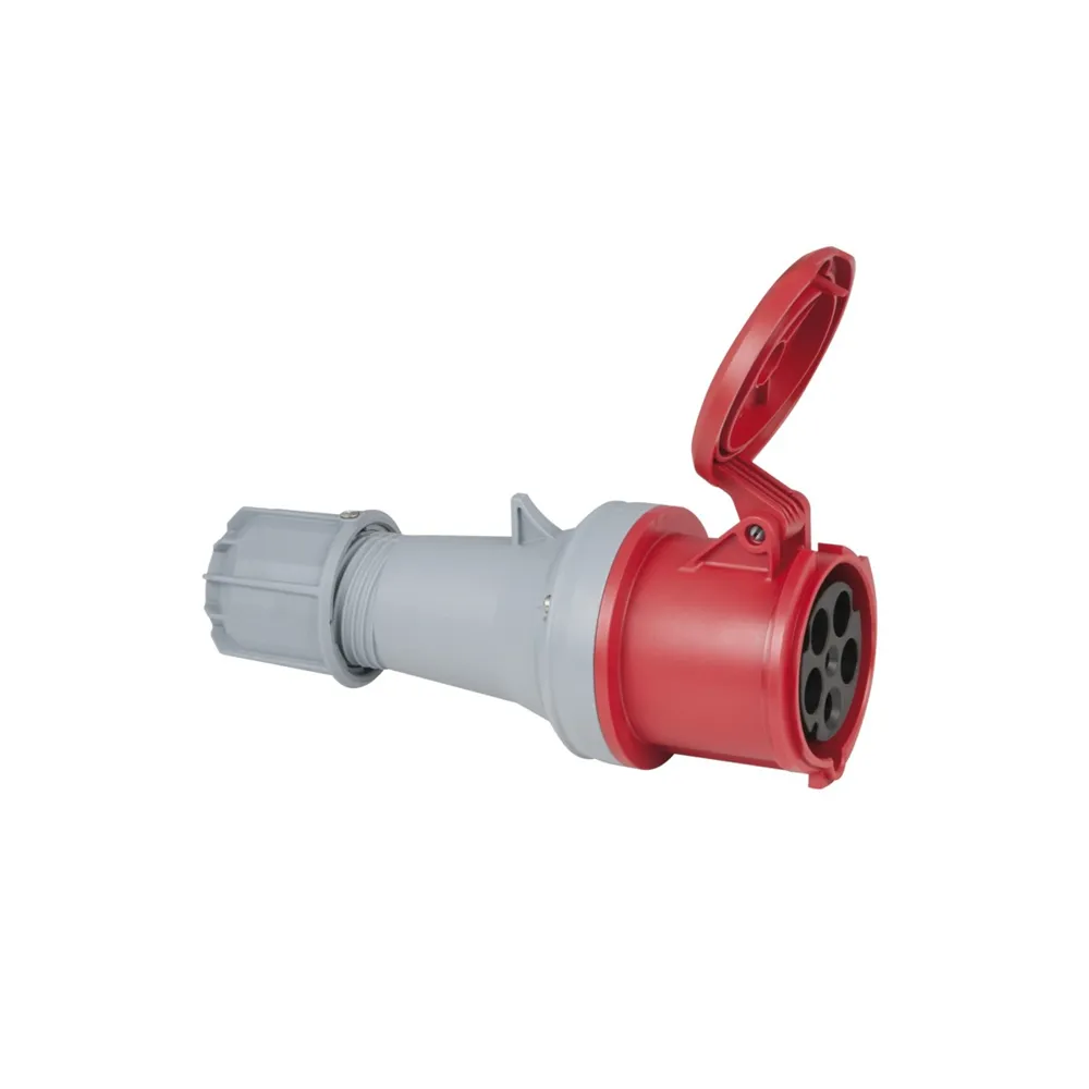 PCE CEE 63A 400V 5p Plug Female Red IP44