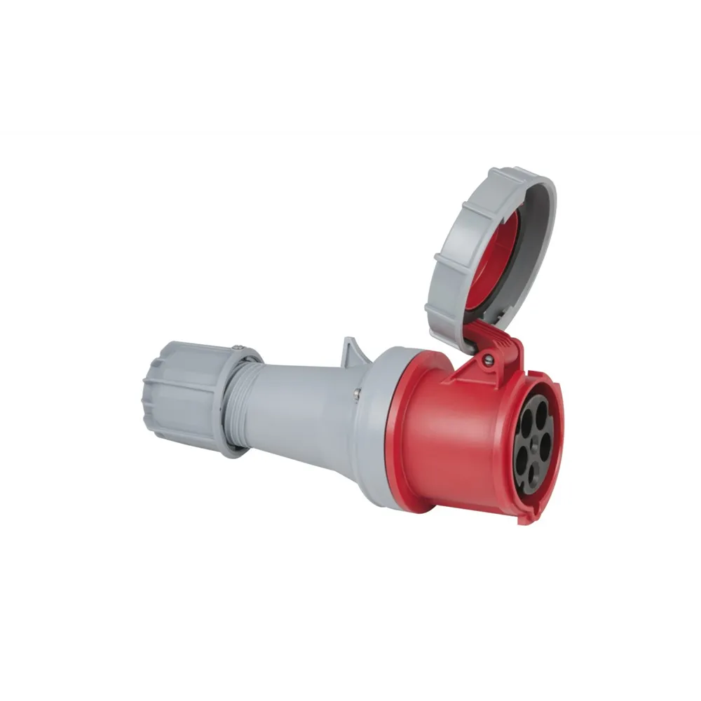 PCE CEE 63A 400V 5p Plug Female Red IP67