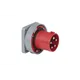 PCE CEE 63A 400V 5p Socket Male Red IP67