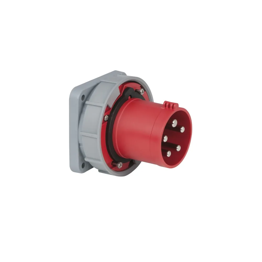 PCE CEE 63A 400V 5p Socket Male Red IP67