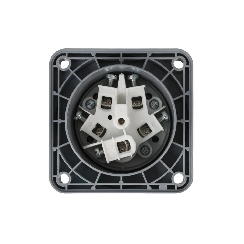 PCE CEE 63A 400V 5p Socket Male Red IP67