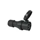PCE CEE 125A 400V 5p Plug Female Black IP67