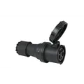 PCE CEE 125A 400V 5p Plug Female Black IP67