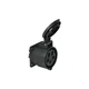 PCE CEE 32A 400V 5p Socket Female Black IP44
