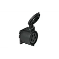 PCE CEE 32A 400V 5p Socket Female Black IP44