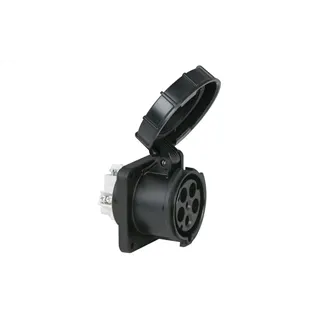PCE CEE 63A 400V 5p Socket Female Black IP67