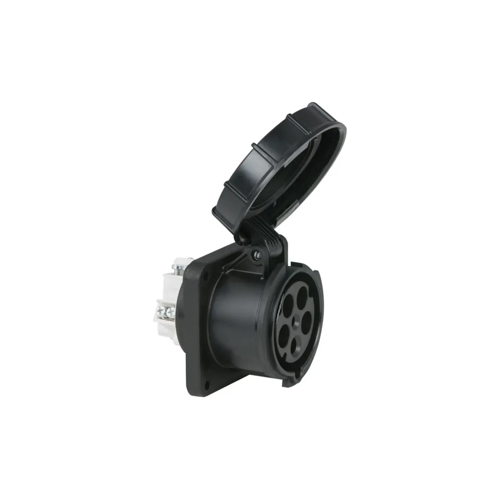 PCE CEE 63A 400V 5p Socket Female Black IP67