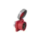 PCE CEE 63A 400V 5p Socket Female Red IP67