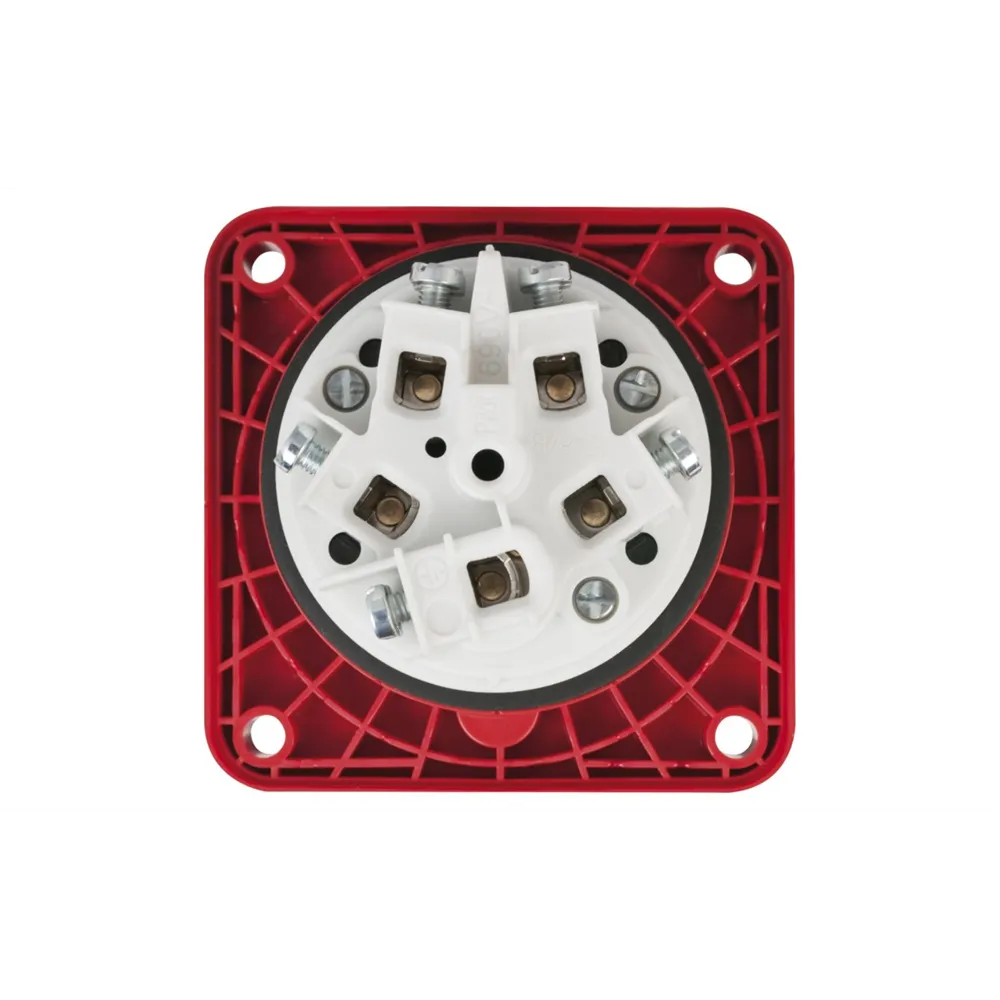 PCE CEE 63A 400V 5p Socket Female Red IP67