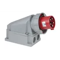 PCE CEE 63A 400V 5p Wallmount Male Red IP67